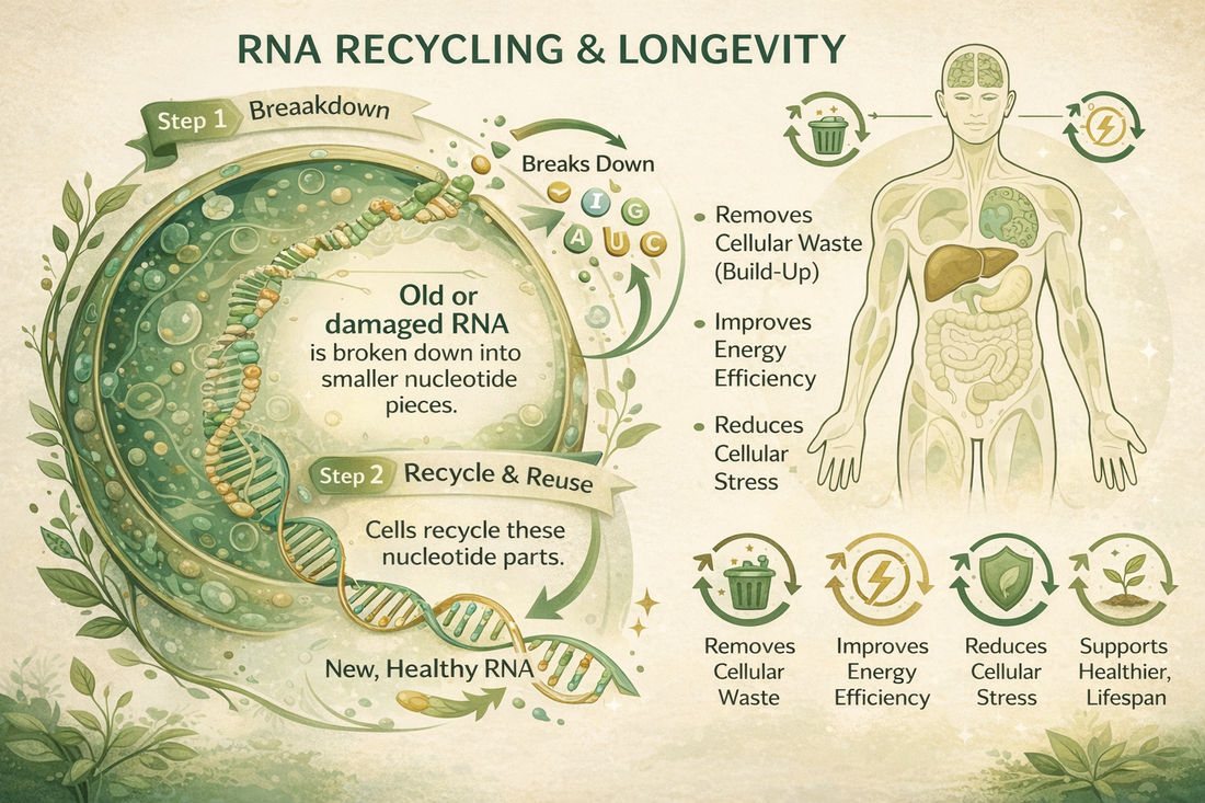 RNA Recycling: The Cellular Secret to Longevity