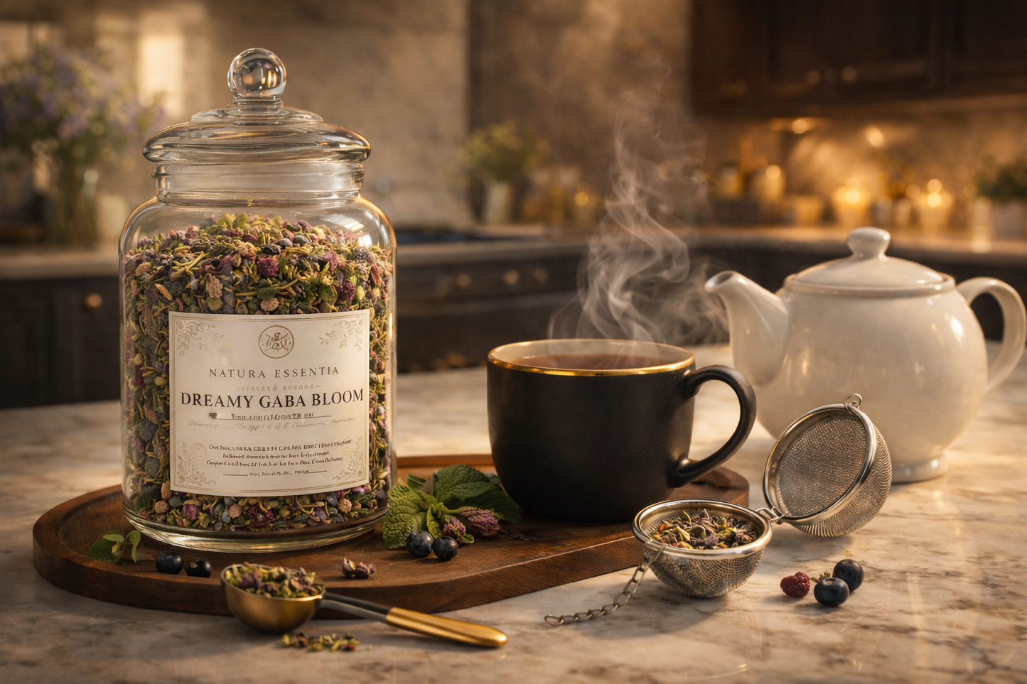 🌙 Dreamy GABA Bloom – Loose Leaf